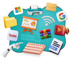 Цифровая база для школьника - КИБЕРшкола программирования для детей, компьютерные курсы для школьников, начинающих и подростков - KIBERone г. Назрань 