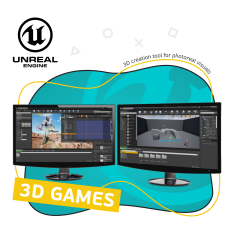 Unreal Engine 4. Игровой движок - КИБЕРшкола программирования для детей, компьютерные курсы для школьников, начинающих и подростков - KIBERone г. Назрань 