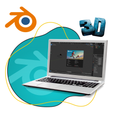 Blender - КИБЕРшкола программирования для детей, компьютерные курсы для школьников, начинающих и подростков - KIBERone г. Назрань 