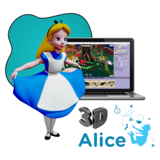 Alice 3d - КИБЕРшкола программирования для детей, компьютерные курсы для школьников, начинающих и подростков - KIBERone г. Назрань 