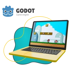 Godot. Основа создания легендарных игр - КИБЕРшкола программирования для детей, компьютерные курсы для школьников, начинающих и подростков - KIBERone г. Назрань 