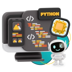 Мой первый сайт с мозгами: Python + AI - КИБЕРшкола программирования для детей, компьютерные курсы для школьников, начинающих и подростков - KIBERone г. Назрань 