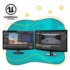Разработка игр на движке Unreal - КИБЕРшкола программирования для детей, компьютерные курсы для школьников, начинающих и подростков - KIBERone г. Назрань 