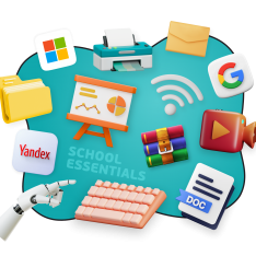 Цифровая база для школьника - КИБЕРшкола программирования для детей, компьютерные курсы для школьников, начинающих и подростков - KIBERone г. Назрань 