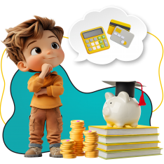 Финансовый интеллект вместе KIBERone - КИБЕРшкола программирования для детей, компьютерные курсы для школьников, начинающих и подростков - KIBERone г. Назрань 