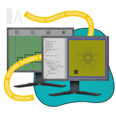 Исполнители чертежник и черепашка - КИБЕРшкола программирования для детей, компьютерные курсы для школьников, начинающих и подростков - KIBERone г. Назрань 