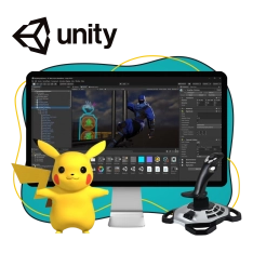 Мир игр на Unity 2D на популярном движке + AI-помощники - КИБЕРшкола программирования для детей, компьютерные курсы для школьников, начинающих и подростков - KIBERone г. Назрань 