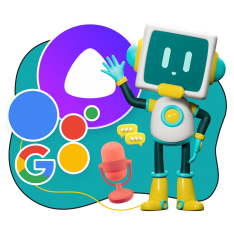 Голосовой помощник Алиса - КИБЕРшкола программирования для детей, компьютерные курсы для школьников, начинающих и подростков - KIBERone г. Назрань 