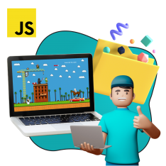 Программирование на JavaScript. Учимся создавать игры! - КИБЕРшкола программирования для детей, компьютерные курсы для школьников, начинающих и подростков - KIBERone г. Назрань 