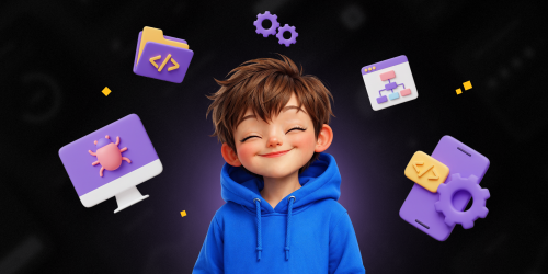 Идеальный сайт с нуля: код, дизайн и AI-помощник - КИБЕРшкола программирования для детей, компьютерные курсы для школьников, начинающих и подростков - KIBERone г. Назрань 